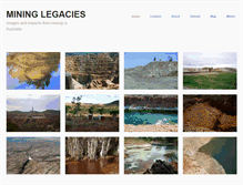 Tablet Screenshot of mininglegacies.org
